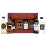 Whisky Gift Set - Single Malt Whiskey Gift Sets for Men 4 x Alcohol Miniatures 5cl, Glengoyne, Glenfiddich, Jura, Masthouse - Mini Whiskey Tasting Set, Mens Gifts for Boyfriend, Dad Gift, Christmas