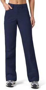 Willit Women's Hiking Pants Quick Dry UPF 50+ Stretch Travel Work Pants with Pockets Lightweight Water-Resistant 33" Navy 0