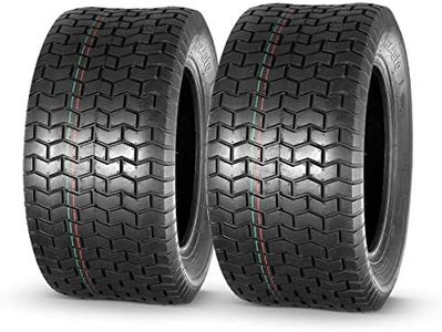 MaxAuto 22x9.5-12 22x9.5x12 Turf Tires for Lawn & Garden Mower 4 Ply, Set of 2