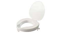 Serenity Raised Toilet Seat - 4" (with Lid)