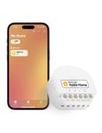 Meross Smart Light Switch Module, DIY Wall Switch Module, Wireless Relay Smart Switch works with Apple HomeKit, Alexa, Google, Remote and Voice Control, No Hub Required, 2.4GHz, 10A