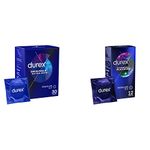 Durex Extra Safe Pack of 30 & Extended Pleasure Condoms - Pack of 12