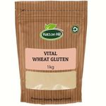 Vital Wheat Gluten 1kg by Hatton Hill | High-Protein Dough Enhancer for Baking and Seitan