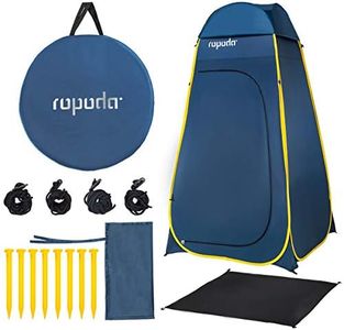 ROPODA Pop Up Tent 83" x 48" x 48" Shower Tent, Upgrade Privacy Tent, Porta-Potty Tent Chaing Tent Portable Changing Room Includes 1 Removable Bottom,8 Stakes,1Removable Rain Cover,1 Carrying Bag