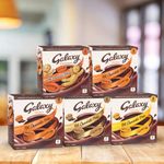 Galaxy Mixed Bundle Hot Chocolate Pods - Dolce Gusto Compatible Pods - Galaxy Magic Bundle Galaxy Pods (Gingerbread, White, Original, Double Orange)