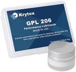 Krytox-GPL-206-Grease,GPL 206 for Bearings Valves Connectors and Automotive Interiors (10g/0.35oz)