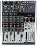 Behringer XENYX 1204USB Premium 12-Input 2/2-Bus Mixer with XENYX Mic Preamps and Compressors, British EQ and USB/Audio Interface