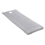 SM SunniMix Thicken Massage SPA Bed Sheet Cover Table Mattress Pad with Elastic Band and Face Breath Hole for Home Hotel Beauty Salon Cosmetic Bed - Grey, as described