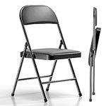 Nazhura 2 Pack Folding Chairs with 