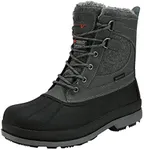 NORTIV 8 Men's Waterproof Winter Sn