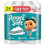Angel Soft Toilet Paper, 24 Super M