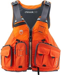 NRS Chinook OS Fishing Lifejacket (PFD)-Orange-XL/XXL