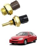 ZUDZUW Cooling Fan Switch & Coolant Temperature Sensor 37760-P00-003 37870-PJ7-003 Compatible with Honda Civic Del Sol CR-V Insight Acura CL TL MDX RSX