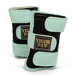 US Glove Tiger Paws Gymnastics Aqua Wrist Wraps | Adjustable Wrist Support | Wrist Injury Prevention - Large