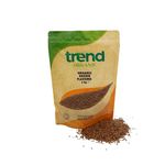 Trend Organic Brown Flaxseed, Rich Nutty Flavour, High in Protein & Fiber, and Omega-3s, Certified Organic, Vegan, GMO-Free, No Additives, No Preservatives, Raw Whole Seeds, 1kg.