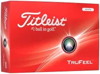 Titleist TruFeel Golf Ball, White