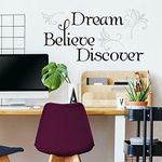 RoomMates RMK2082SCS Dream Believe Discover Peel and Stick Wall Decals