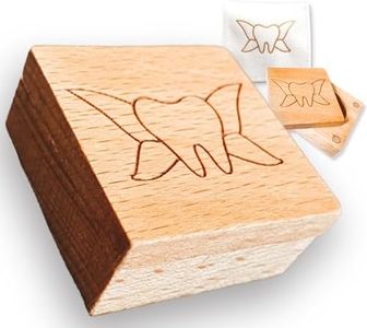 Tooth Fairy Box & Tooth Pouch Holder | Tooth Keepsake Box W/Tooth Fairy Bag I Magnet Closure - Set of 1