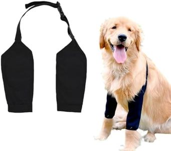 QEDBOJE Codera para perros, rodilleras para perros Protección de la manga de recuperación Vendaje para el codo del perro Adecuado para después del uso quirúrgico y lesiones en las piernas
