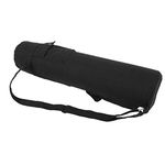 Yoga Mat Bag with Adjustable Strap Canvas Multifunctional Storage Bag Black for Yoga