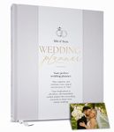 Wedding Planner Book & Organizer – 18-Month Countdown, Budget Tracker, Guest List & DIY Mood Boards | Engagement Gift & Keepsake for UK Brides-to-Be