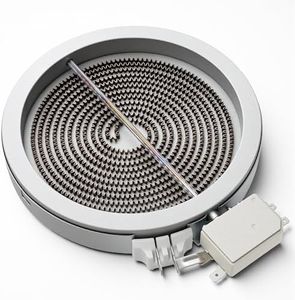Upgraded 6" Radiant Surface Element fit for Frigidaire Electrolux 318178110 316010205 318198830 fit for LG MEE62385001 fit for Samsung DG47-00060A fit for Whirlpool WP8273994 W11171119 1 Pack Vypart