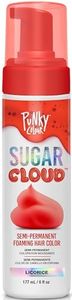 Punky Sugar Cloud, Semi-Permanent Foaming Hair Color, Licorice, 6 fl oz.