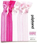 Popband London | Hair Tie | Bubblegum | For All Day and Night | No Hair Crease | No Hair Damage | 5 Pc