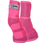 Cashel Crusader Horse Leg Guard Fly Boots 3, Pink, Horse
