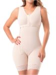 Sonryse Fajas Colombianas Reductoras y Moldeadoras Bra Shapewear Waist Slimming Girdles for Women, Beige 053zl, Medium