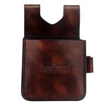 TOURBON Brown Leather Waist Shooting Ammo Bag Shotgun Shell Pouch Tool Belt Holder