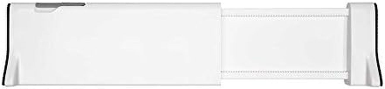 OXO 13227200 Good Grips Expandable Dresser Drawer Divider - 2 Pack White