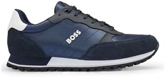 BOSS Parkour-L_Runn_ny_N Mens Sneaker, 401-Dark Blue, 42 EU