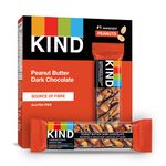 KIND Fruit & Nut Peanut Butter & Dark Chocolate, Gluten Free, Low Sugar, 1.4 Ounce, 5 Count