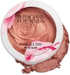 Physicians Formula Rosé All Day Highlighter Blush Face Powder, Blush Petal Glow, Shimmering Rose, Dermatologist Tested, Clinicially Tested