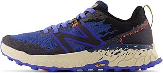 New Balance Mens Fresh Foam X Hierro V7 Trail Running Shoe, Nb Navy/Black/Bright Lapis, 10 Wide