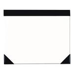 House of Doolittle Deluxe Refillable Doodle Pad 22 x 18-Inch, 25 White Sheets, Black Padded Holder, Recycled (HOD45002)