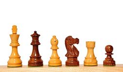 Palm Royal Handicrafts 3.75 inch Wooden Chess Pieces Set Made of Acacia Wood and Box Wood King Size 3.75 inch