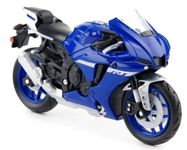 Maisto Metal- 1/18 Scale Model Compatible With Yamaha Replica Miniature Yzf R1 2021 (Blue)