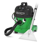 Henry W3791 George Wet and Dry Vacuum, 15 Litre, 1060 Watt, Green, Green / Black, 40 x 40 cm