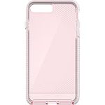 Tech21 Evo Check Sleeve for Apple iPhone 7 Plus / iPhone 8 Plus - Light pink/White