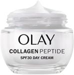 Olay Collagen Peptide Face Moisturiser Day Cream SPF30 - Skincare for Women, Niacinamide 99% Purity, Antioxidant Vitamin E, Advanced Anti-Aging Moisturiser, Strengthens, Restores, Hydrating, 50ml
