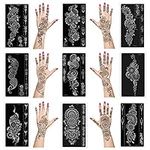 Mzstgh Henna Tattoo Stencils kit,Te