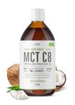 Organic C8 MCT Oil - 1 Litre - 100% Pure Cold Pressed C8 MCT - Premium Coconut Oil, Sustainably Sourced, Boosts Ketones 3X More Than Other MCTs (66 Day Supply) by Alpha01