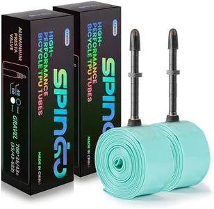 2-Pack SPINGO TPU Inner Tube 700C x 23C-32C/ 35C-43Cwith Metal Valve