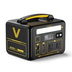 VTOMAN JUMP600 Portable Power Station 600W/640Wh (1200W Peak) AC Output, LiFePO4 Battery Generator with AC/USB/DC Output Ports, Capacity Expandable, for RV Camping, Emergency, Home Use