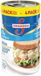 Swanson White Premium Chunk Canned Chicken Breast in Water, Fully Cooked Chicken, 4.5 OZ Can (Pack of 4)