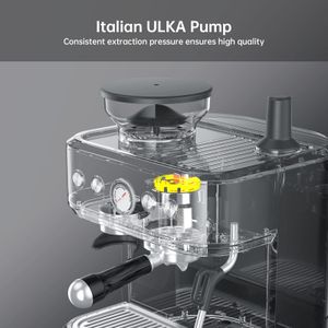 Aptliton Bean-to-Cup Coffee Machine – 15-Bar Pump, Instant Heat, Eco-Friendly