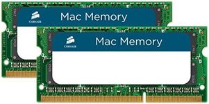 Corsair CMSA8GX3M2A1066C7 8GB (2x4GB) DDR3 SODIMM 1066MHz 1.5V Memory for MAC Notebook Memory RAM, Green