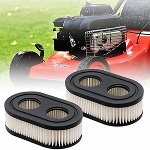 CLDURHGE 2 Piezas Filtro Cortacésped, Filtro de Aire Césped, Motor Filtro de Aire para Briggs＆Stratton 593260 798339 798452 550E 550EX Série Eco-Plus 575EX